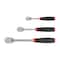 Tekton 1/4, 3/8, 1/2 Inch Drive Comfort Grip Ratchet Set, 3-Piece (6, 8, 10-1/2 in.) SRH91002 - alternate 3